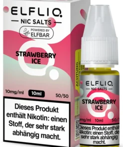 Elfliq Strawberry Ice Nikotinsalz Liquid 10mg/ml (10 ml)