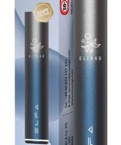 Elfbar Elfa Akku 500 mAh Blau-Silber (1 Stück)