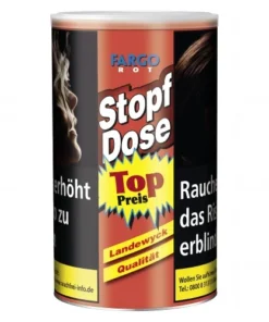 FARGO Stopf-Dose Rot Zigarettentabak