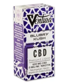 Ventura Blueberry Kush 6% CBD ohne Nicotin & THC