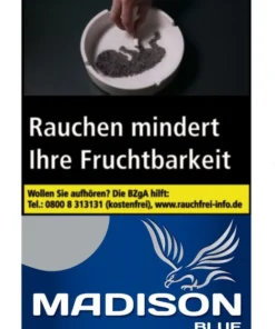 Madison Zigarettentabak Blue Halfzware (10×30 gr.)