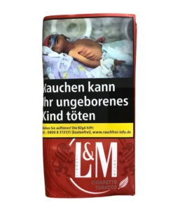 L&M Cigarette Tobacco Red 1 Pouch