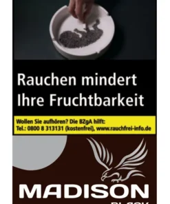 Madison Zigarettentabak Black Zware (10×30 gr.)