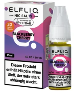Elfliq Blackberry Cherry Nikotinsalz Liquid 20mg/ml (10 ml)