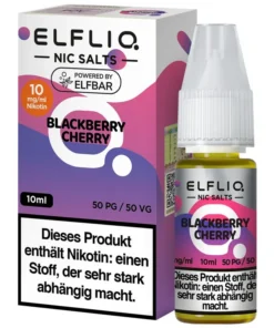 Elfliq Blackberry Cherry Nikotinsalz Liquid 10mg/ml (10 ml)