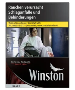 Winston Zigaretten Black (10x24er)