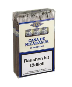 Villiger Zigarillos Casa de Nicaragua Torpedo (Schachtel á 10 Stück)