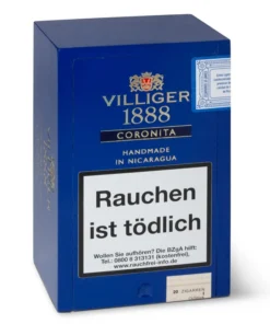 Villiger Zigarren 1888 Nicaragua Coronita (Schachtel á 20 Stück)