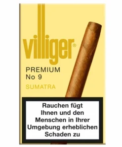 Villiger Zigarillos Premium No. 9 Sumatra (5×10 Stück)