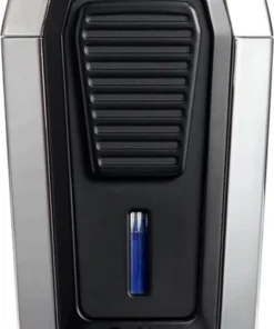 Colibri Zigarrenfeuerzeug Quantum chrom/schwarz