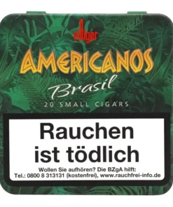 Villiger Zigarillos Americanos Brasil Small Cigars (5×20 Stück)
