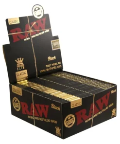 RAW Black Classic Papier King Size Slim (50 x 32 Stück)
