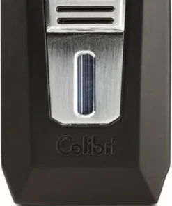 Colibri Cigarren-Feuerzeug Slide II schwarz matt/chrom