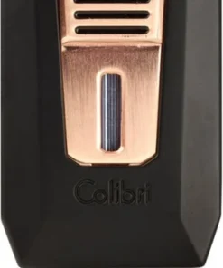 Colibri Cigarren-Feuerzeug Slide II schwarz matt/rosegold