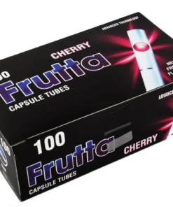 Frutta Cherry Click Filterhülsen Zigarettenhülsen (Schachtel á 100 Stück)