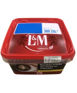 L&M Volume Tobacco Red Label BIG Eimer