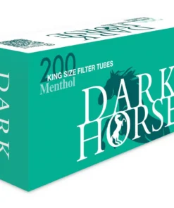 Dark Horse Menthol Zigarettenhülsen (200 Stück)