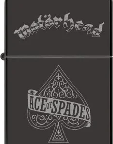 Zippo Ebony Photo Image Motörhead Ace of Spades