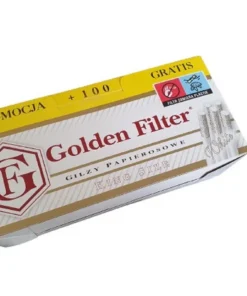 Golden Filter White Hülsen (Schachtel á 550 Stück)