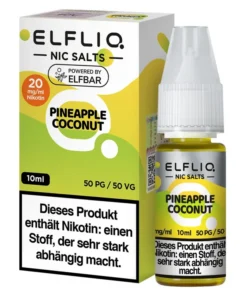 Elfliq Pineapple Coconut Nikotinsalz Liquid 20mg/ml (10 ml)