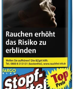 Fargo Zigarettentabak Stopf Beutel Blau (10×30 gr.)