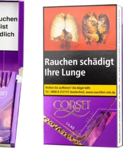 Corset Zigaretten Lilas Super Slim 100 (10x20er)