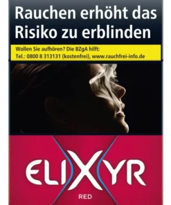 Elixyr Zigaretten Red Cigarettes (XXL) (8x27er)
