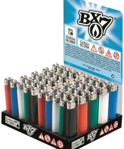 Feuerzeuge Bic BX7 Vollfarbe (50 x 1 Stk.)