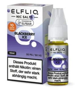 Elfliq Blackberry Ice Nikotinsalz Liquid 10mg/ml (10 ml)
