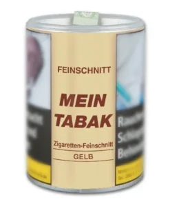 MEIN TABAK Zigaretten Feinschnitt Gelb Dose