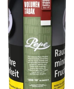 Pepe Volumentabak Rich Green Volumen Tabak 2XL-Size (Dose á 80 gr.)