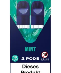 blu Pod Mint 18mg Nikotin/ml (2 Stück)
