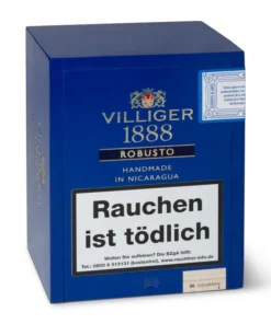 Villiger Zigarren 1888 Nicaragua Robusto (Schachtel á 20 Stück)