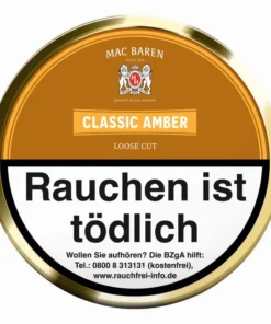Mac Baren Pfeifentabak Classic Amber (Dose á 100 gr.)