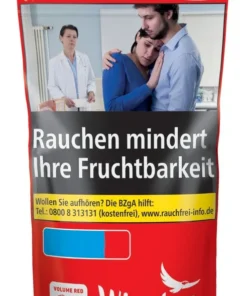 Winston Volumentabak Volume Red Zip Bag (Beutel á 95 gr.)