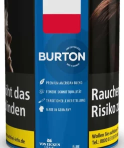 Burton Zigarettentabak Blue (Dose á 120 gr.)