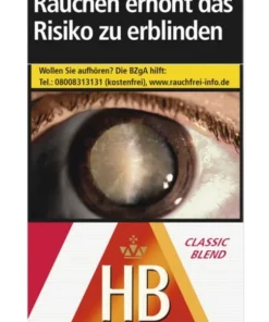 HB Zigaretten Classic Blend 100 (10x20er)