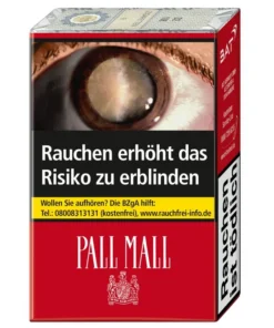 Pall Mall Zigaretten ohne Filter (10x20er)