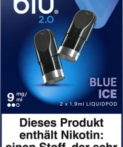 blu 2.0 Pods Blue Ice 09mg