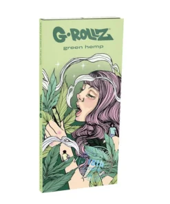 G-Rollz Collector Colossal Dream Organic Green Hemp KS Slim Papers + Tips (50 Stück)