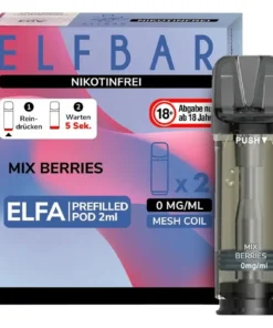 Elfbar Elfa Pod Mix Berries 0mg Nikotin 2ml (2 Stück)