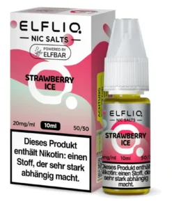 Elfliq Strawberry Ice Nikotinsalz Liquid 20mg/ml (10 ml)