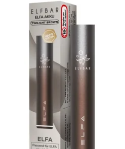Elfbar Elfa Akku 500 mAh Braun-Silber (1 Stück)
