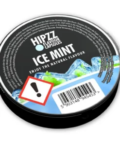Hipzz Flavour Capsules Aromakapseln Ice Mint (100 Stück)