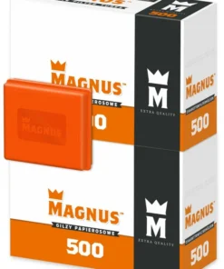 Magnus Full Flavor Set 2x500er King Size Filterhülsen + Etui (2 x 500 Stück)