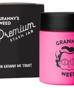 Granny’s Weed Premium Kräuterglas pink (1 Stück)