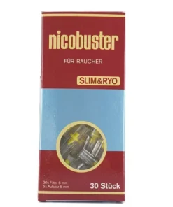 Nicobuster Slim & RYO Zigarettenfilter 6mm (12 x 30 Stück)