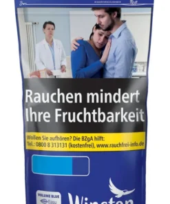 Winston Volumentabak Volume Blue Zip Bag (Beutel á 95 gr.)