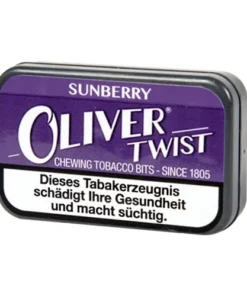OLIVER TWIST Sunberry (Schwarze Johannisbeere) Kautabak