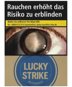 Lucky Strike Zigaretten Authentic Blue (Giga) (12x22er)